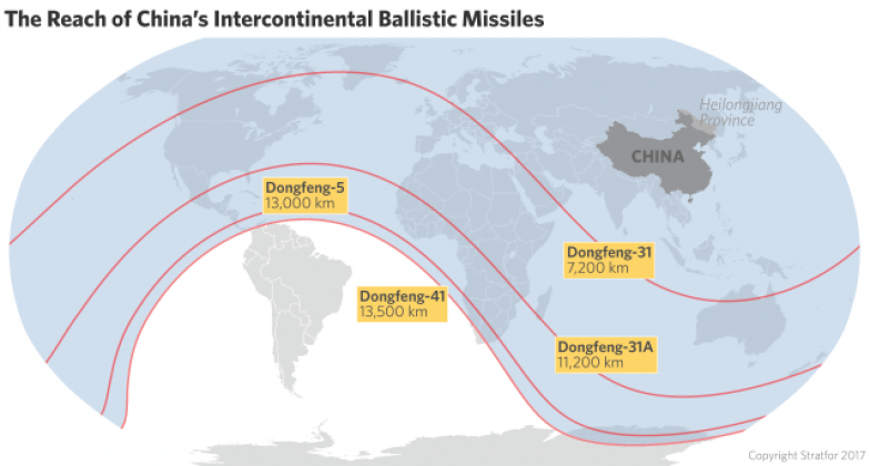 How Far China's Nuclear Capabilities Stretch