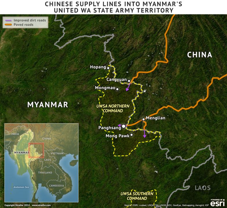 Chinese Assistance for a Myanmar Insurgent Group